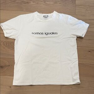 A.P.C. Cream Graphic Tee